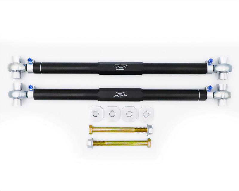 Cadillac ATS-V Toe Links - Rear - SPL Parts - Adjustable with Eccentric Lockout - Black Anodized - `17-`19 Cadillac ATS-V Toe Links - Rear - SPL Parts - Adjustable with Eccentric Lockout - Black Anodized - `17-`19